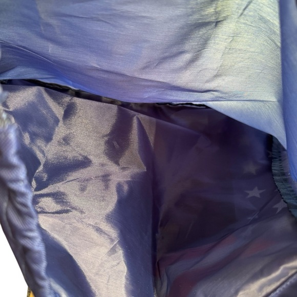 USA Patriotic American Flag Drawstring Bag -‎ Red, White, and Blue EUC - Picture 6 of 8